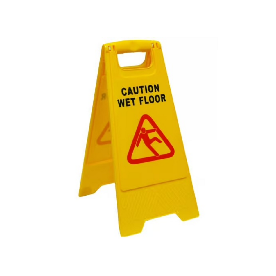 A-Frame Caution Wet Floor Sign