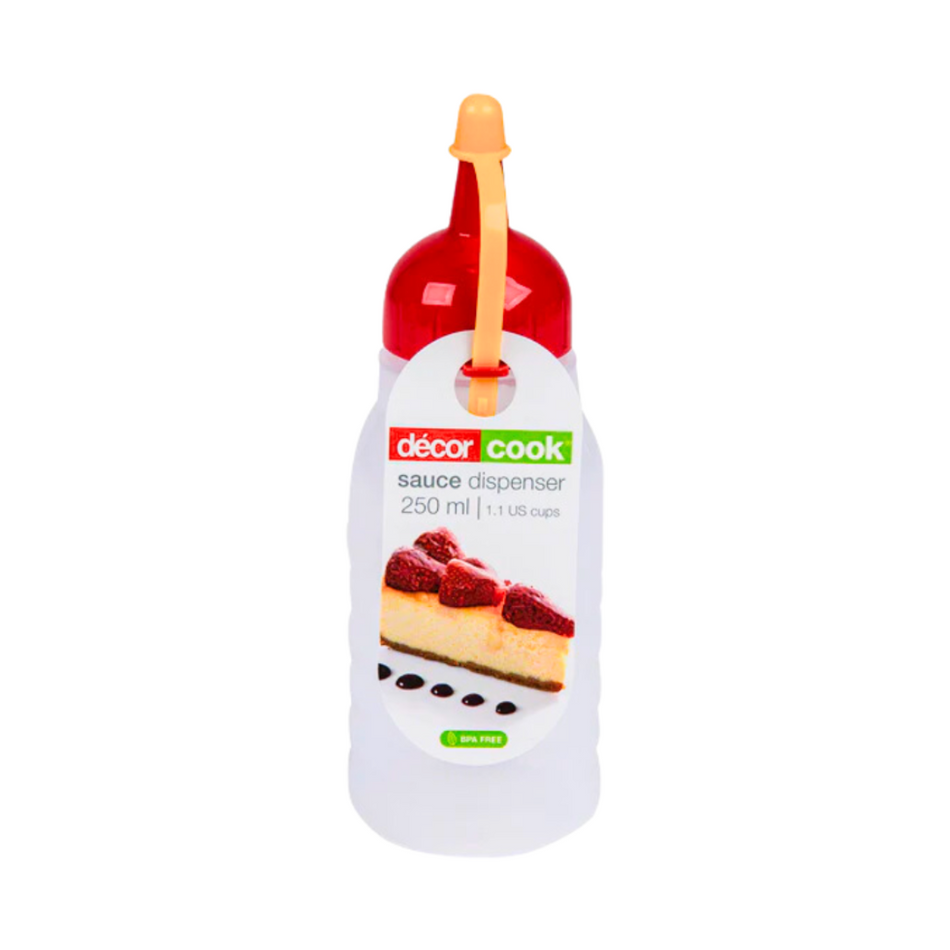 Plastic Squeeze 250ml Sauce Bottle