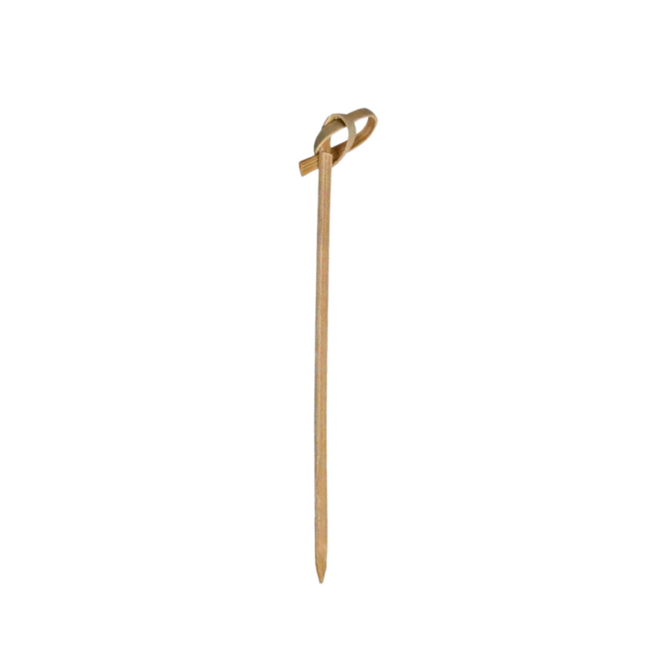Skewer Wood Knotted 100mm