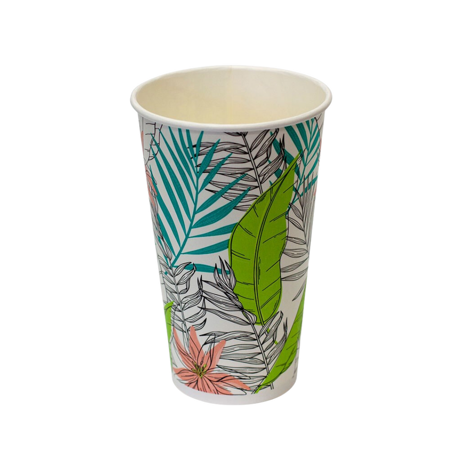 Multicolour Milkshake 16oz Cold Paper Cup (90mm)