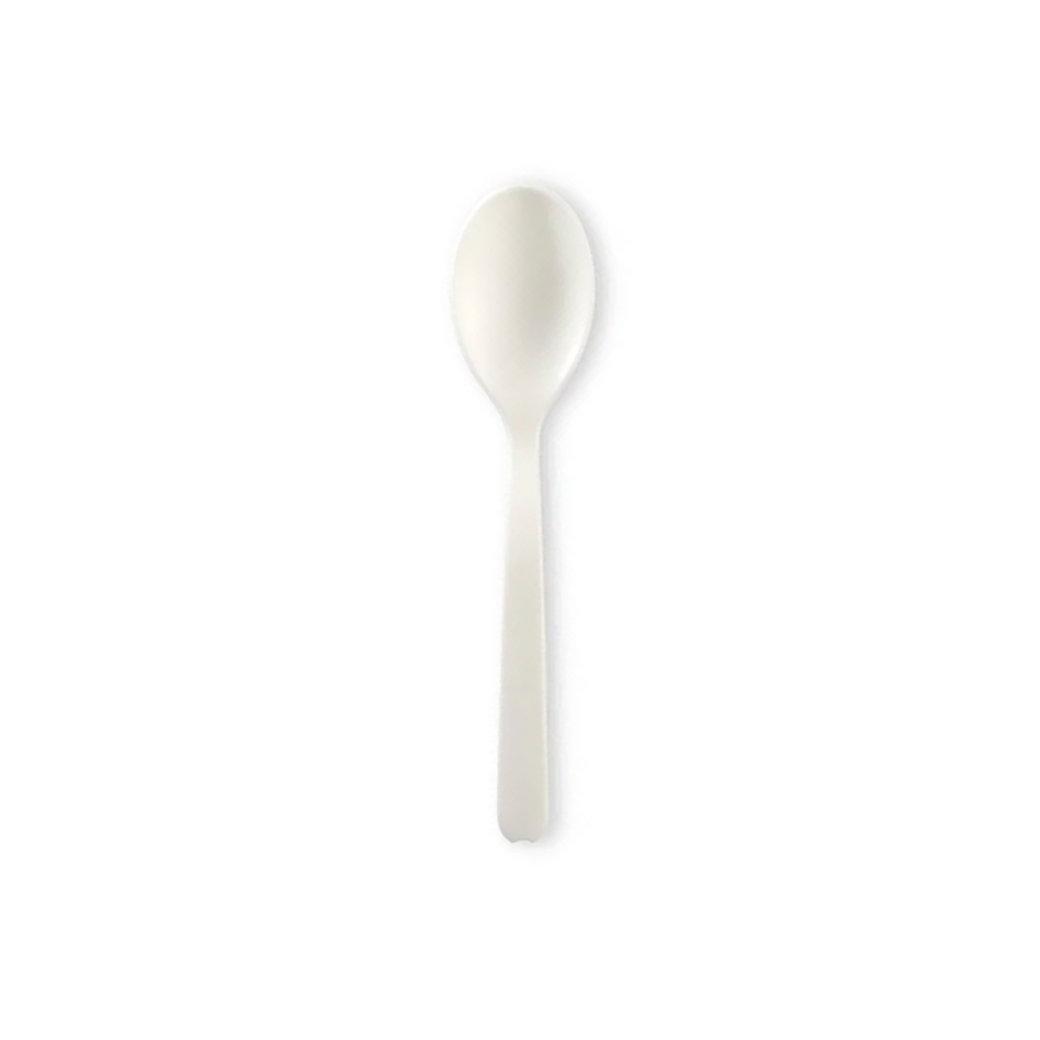 White Unbranded PLA 10cm Tea Spoon