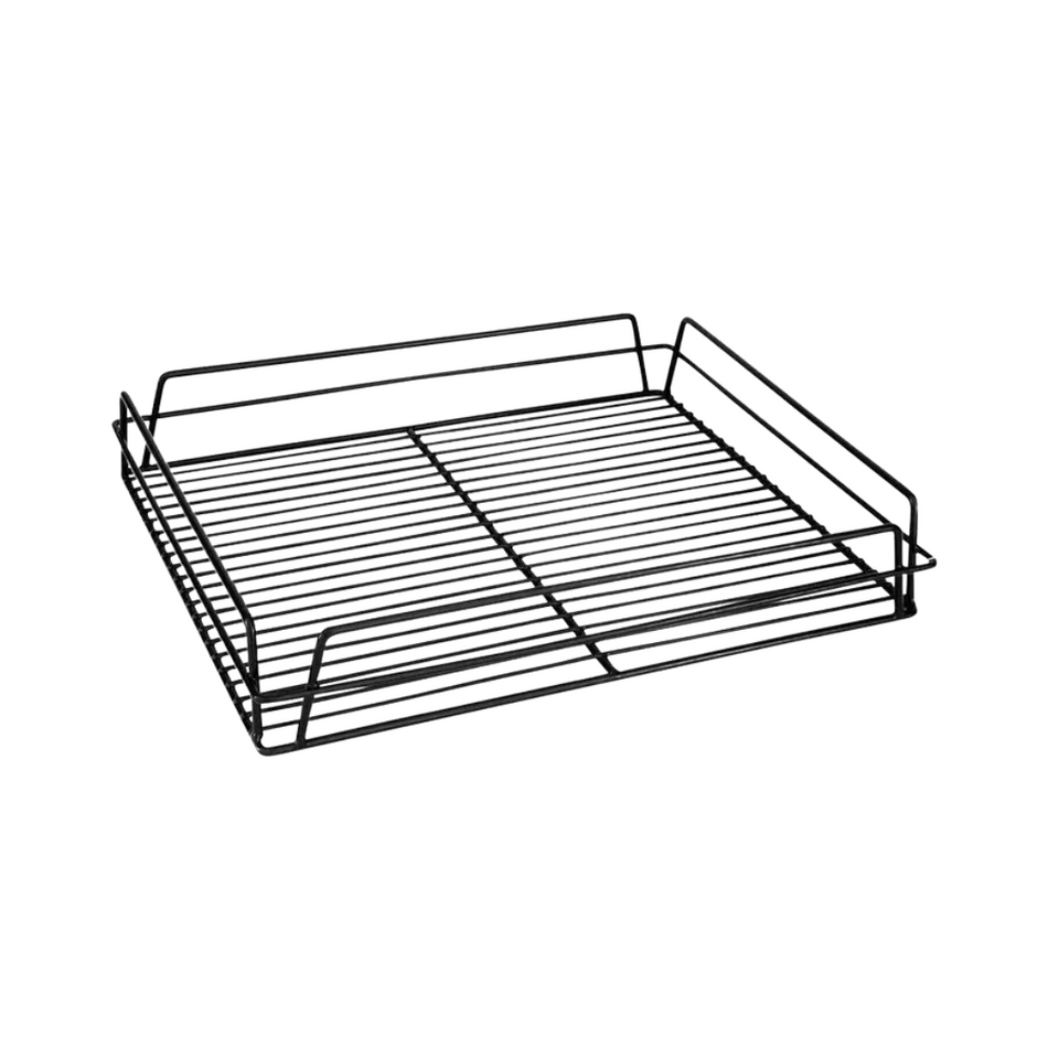 Black PVC Glass Basket 435x355x75mm