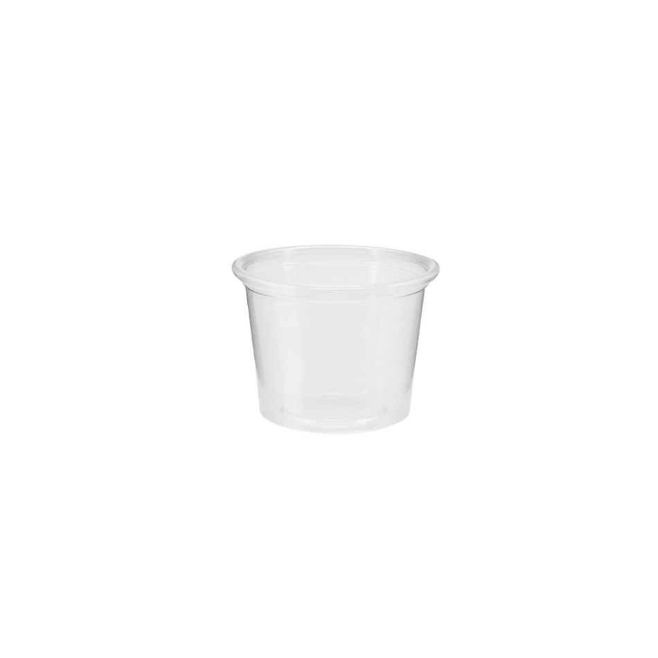 Clear 1oz PP Sauce Cup