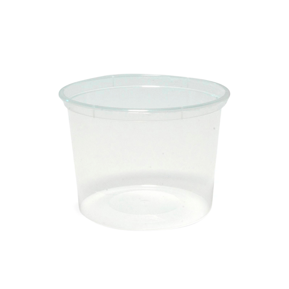 Round PP Microwavable 650ml Container 110x87mm