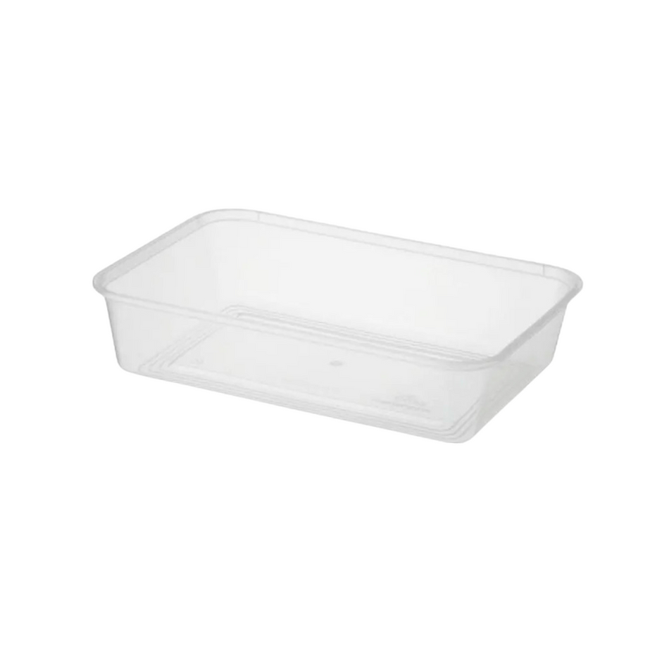 Rectangle Microwaveable 500ml Container 175x120x40mm