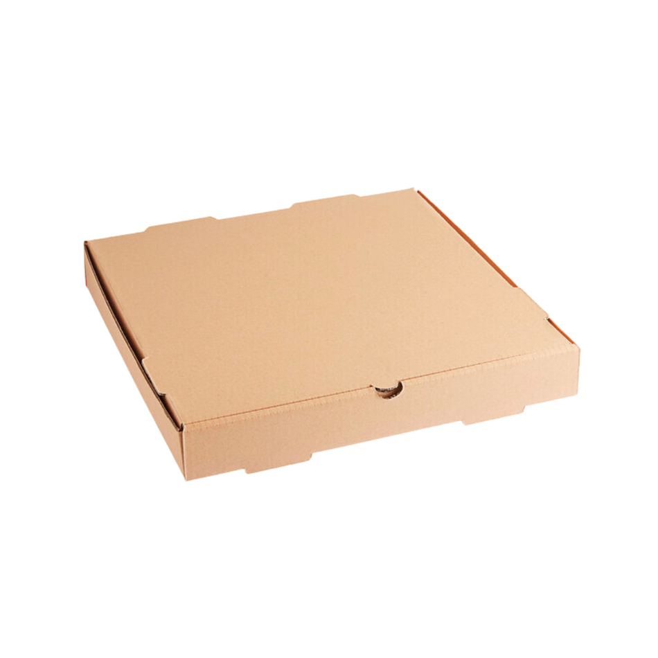 Pizza Box Plain Kraft Brown 11"