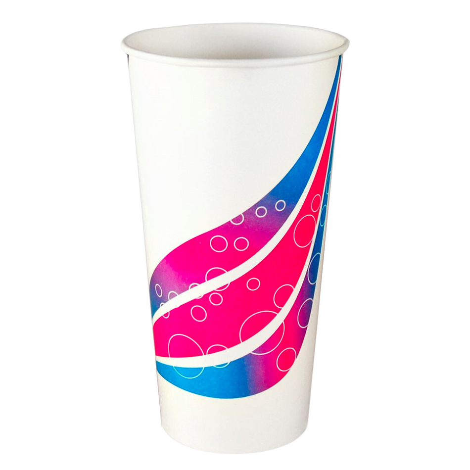 Coloured Milkshake 24oz Paper Cup (⌀100mm)