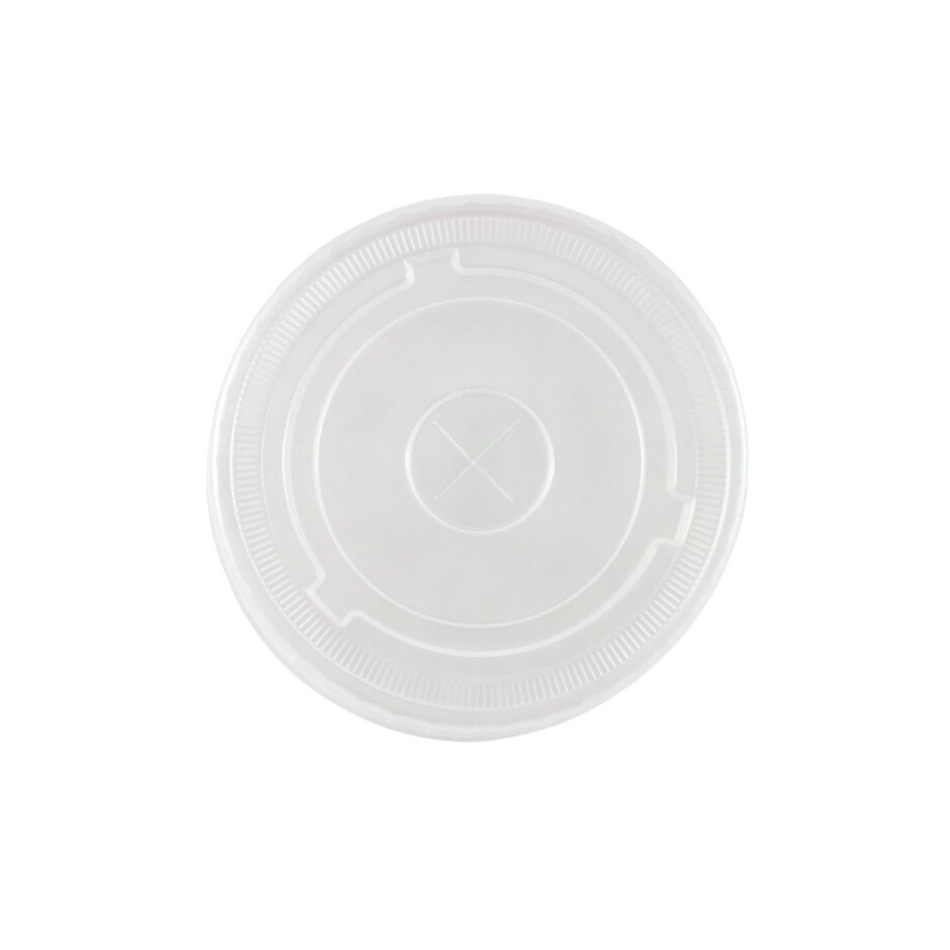 Clear PP Plastic Flat Lid 93mm