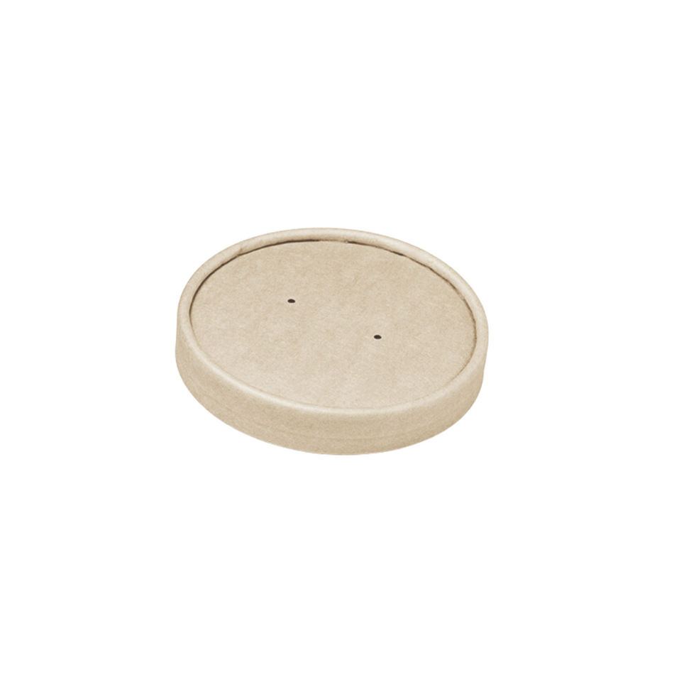 Bamboo Paper Bowl Lid (92mm)