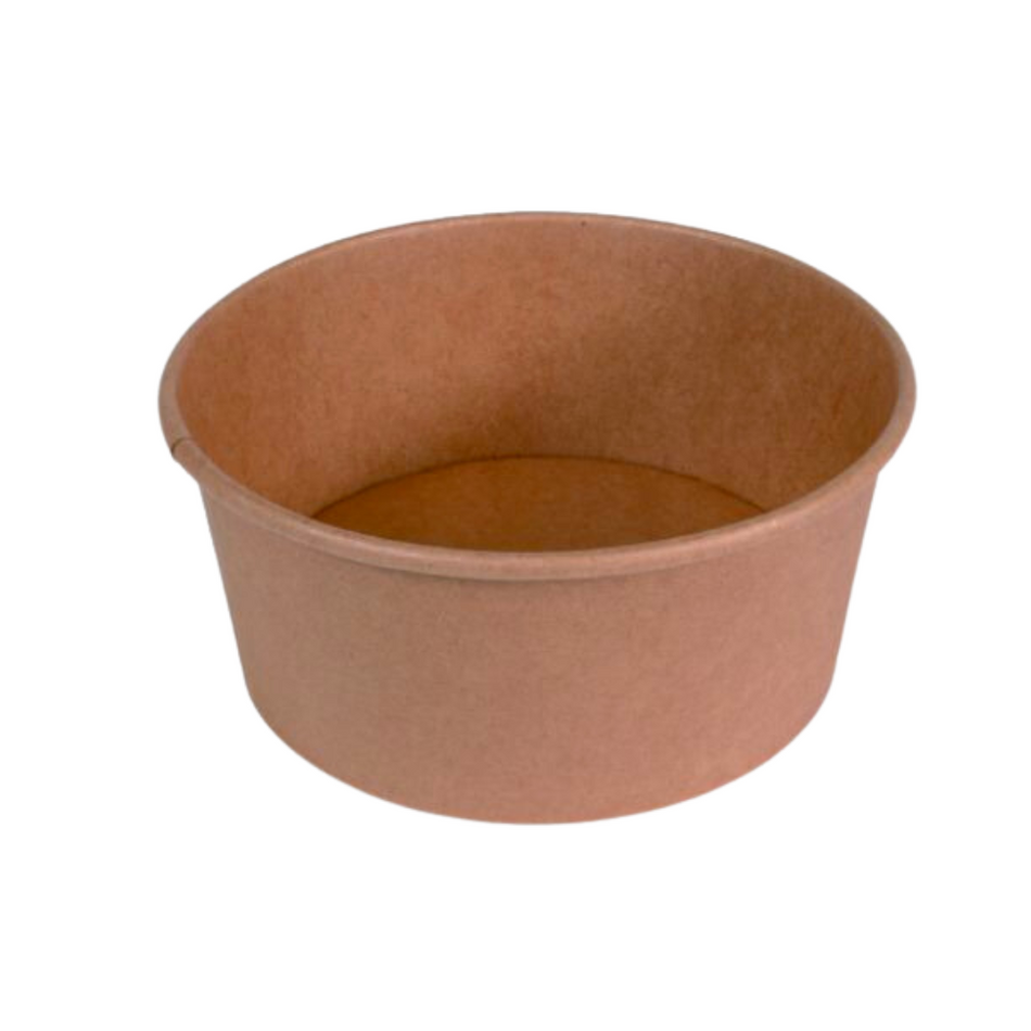 Kraft Large Paper 1L Bowl 150x128x78mm