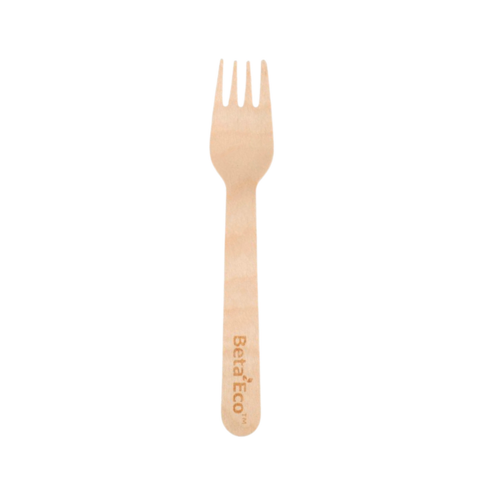 Wooden 16cm Fork