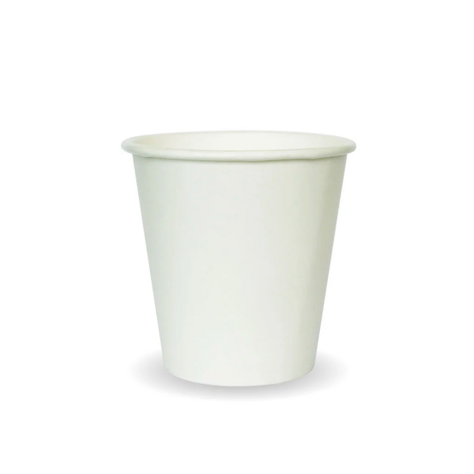 White Single Wall 230ml BioCup (⌀80mm)