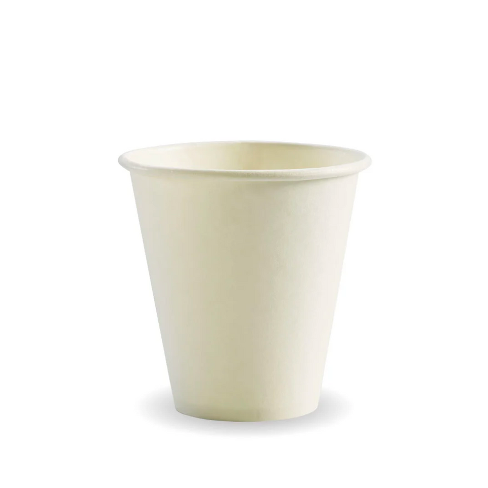 White Single Wall 280ml BioCup (⌀90mm)