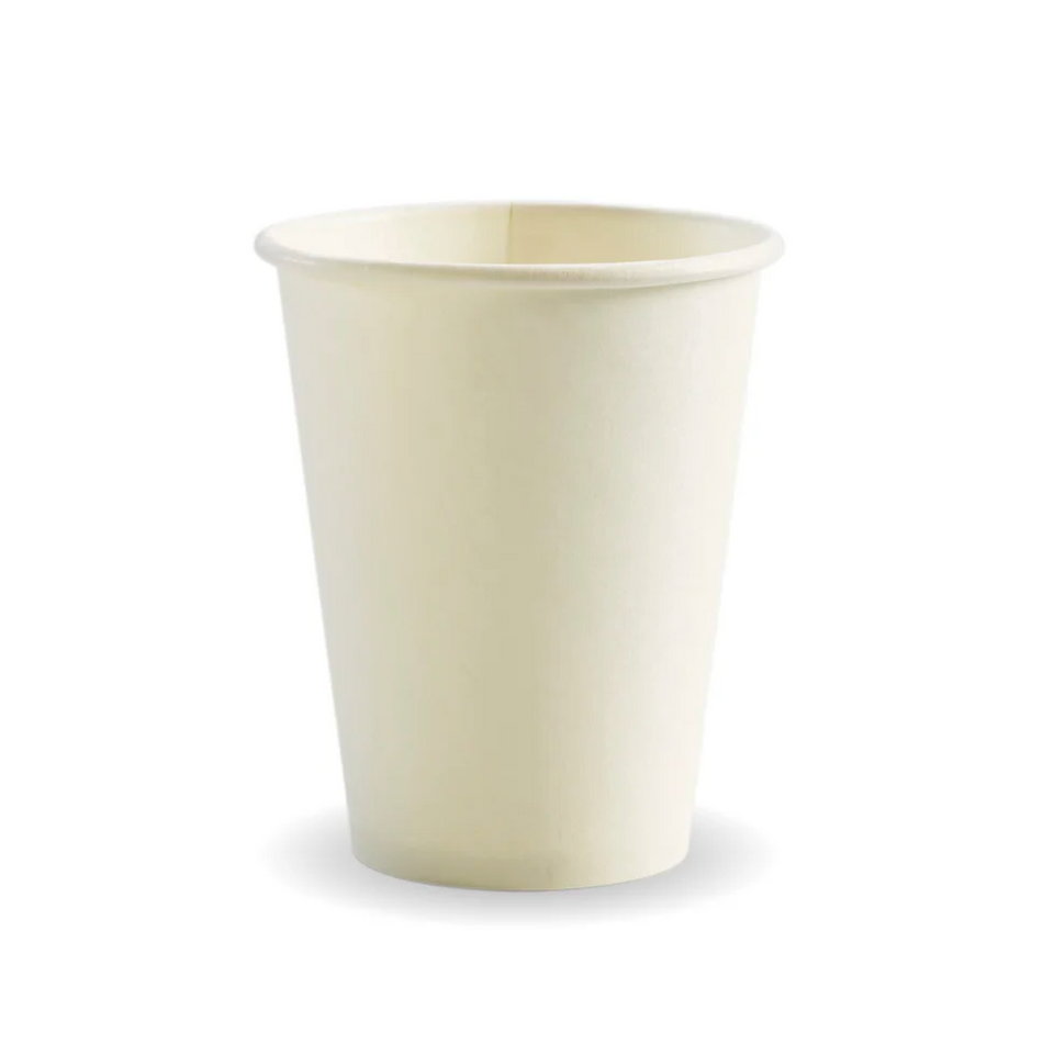 White Single Wall 390ml BioCup (⌀90mm)