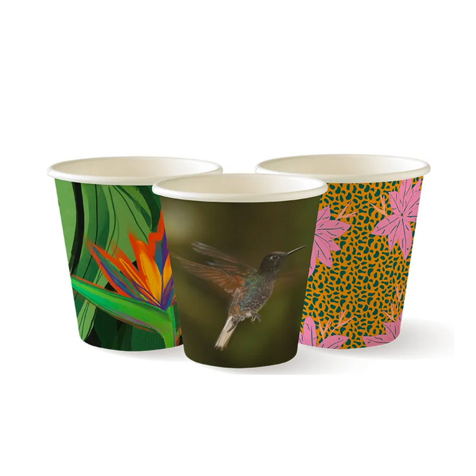 Art Series Single Wall 230ml BioCup (80mm)