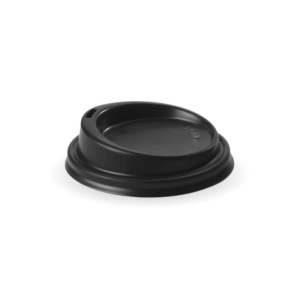 Black PS BioCup 80mm Small Lid