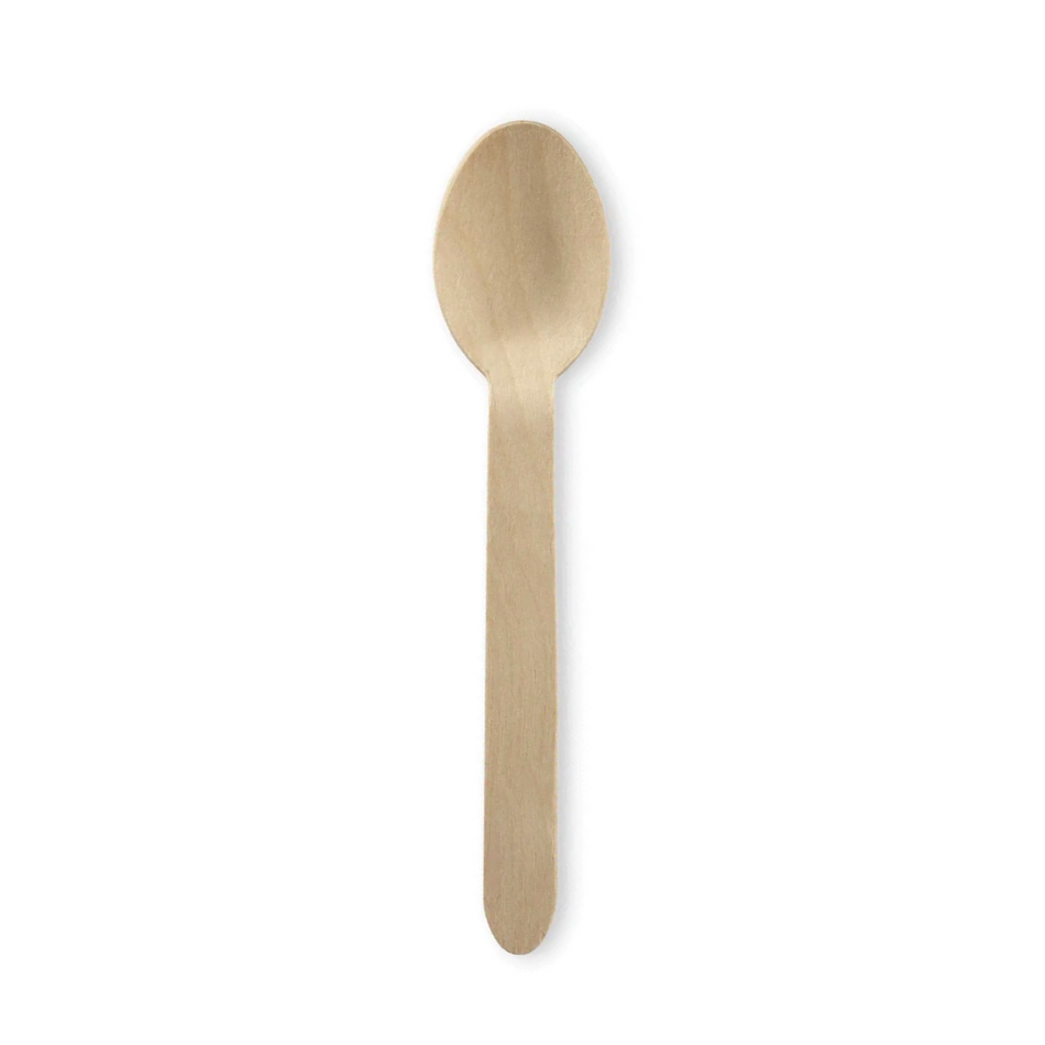 Wooden BioCutlery Unbranded 16cm Spoon