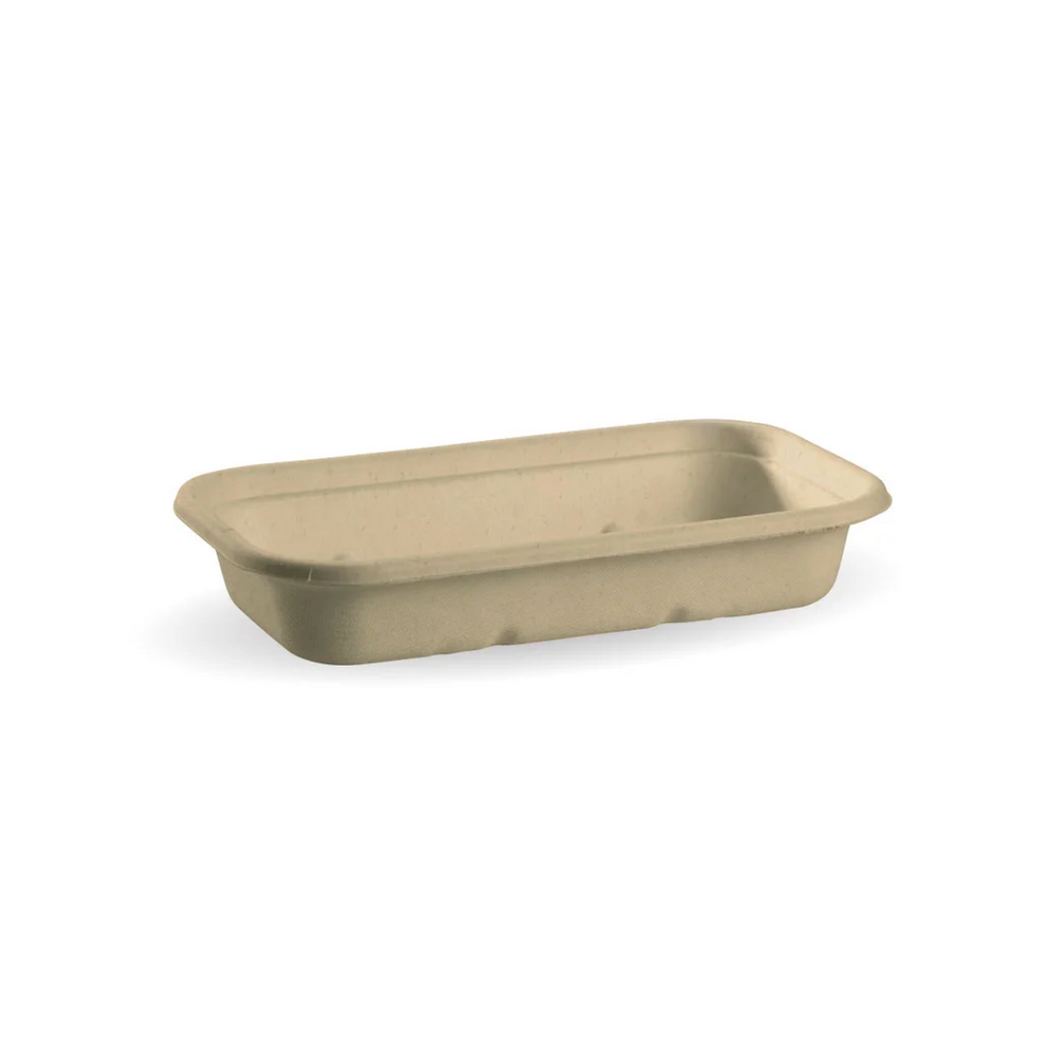 Natural Plant Fibre 750ml Takeaway Container 230x40mm
