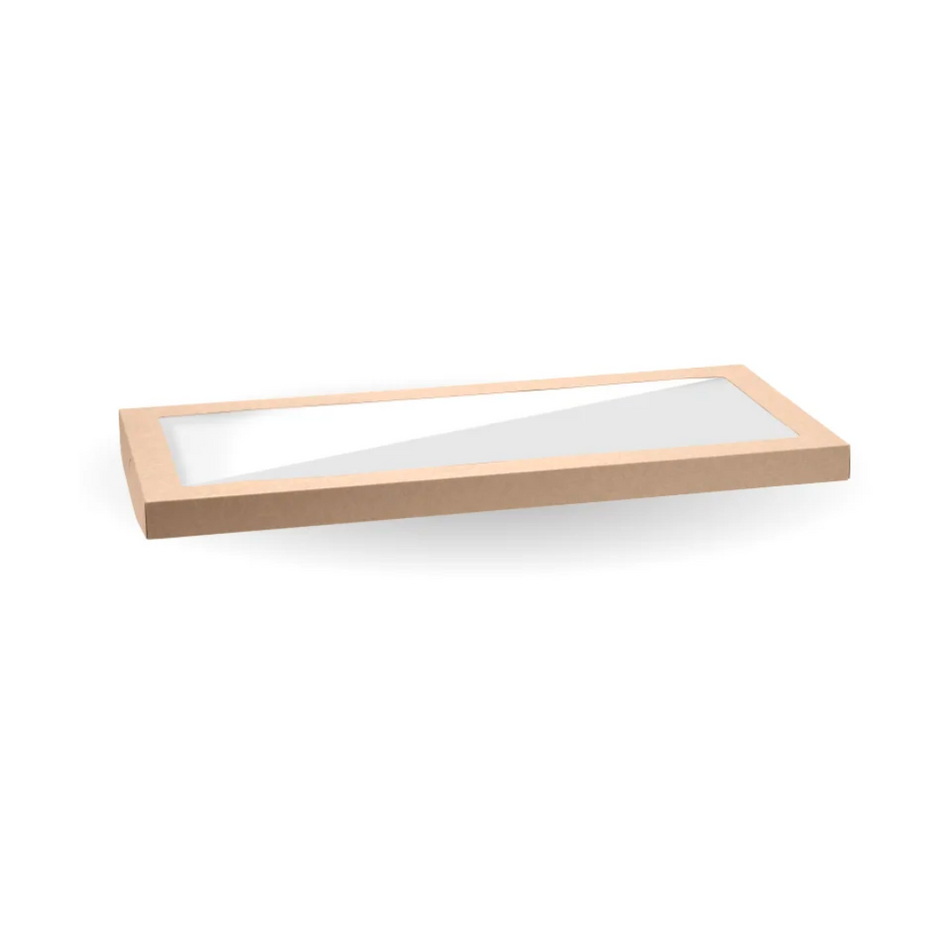 BioBoard Catering Large Tray PLA Window Lid 564x255x30mm