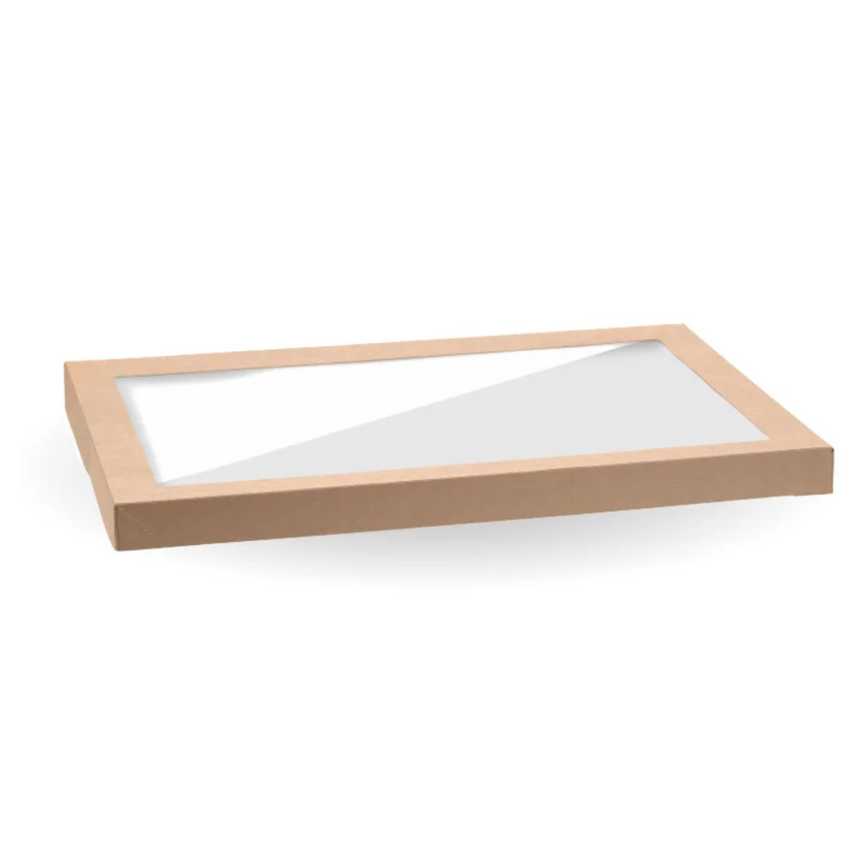 BioBoard Catering X-Large Tray PLA Window Lid 455x313x30mm