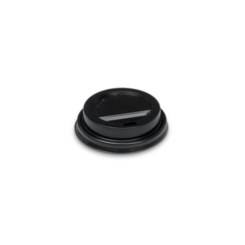 Black 4oz Hot&Cold Plastic Lid