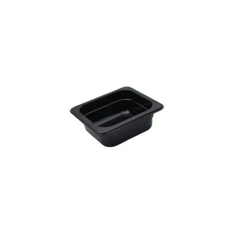 Black Polycarbonate 1.53L 1/6 Food Pan