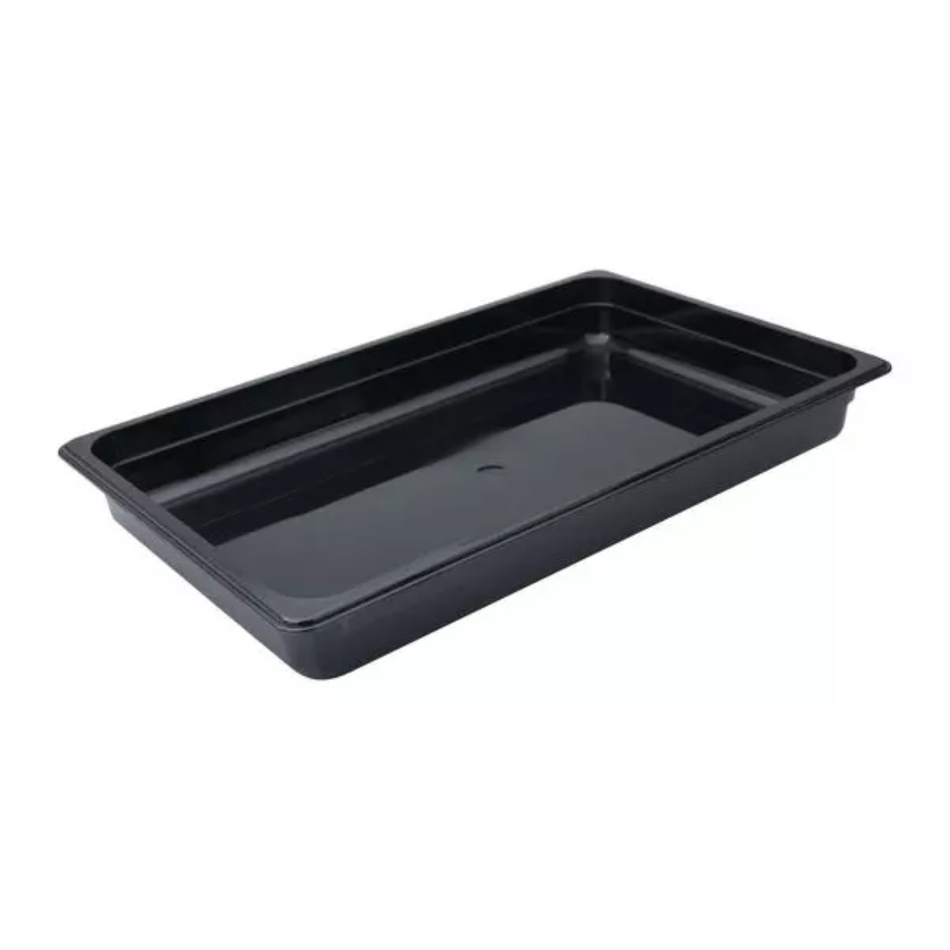 Black Polycarbonate 8.47L 1/1 Food Pan