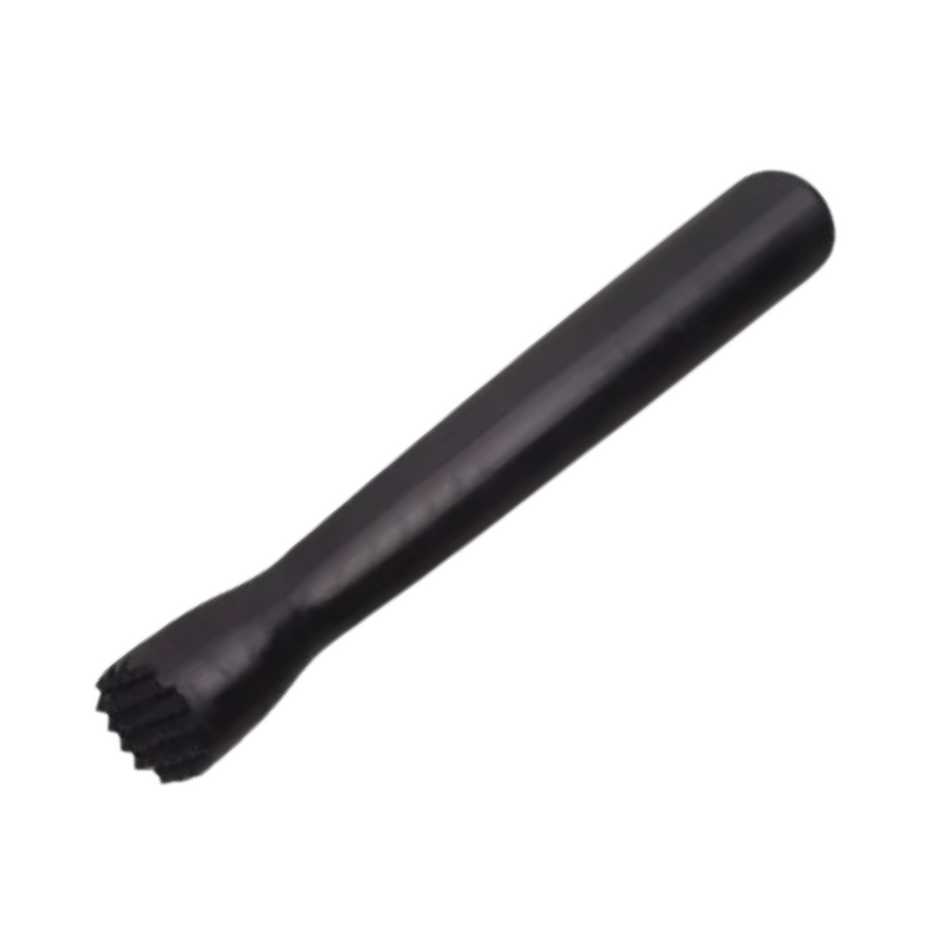 Black Polycarbonate Netted Head Muddler 210mm