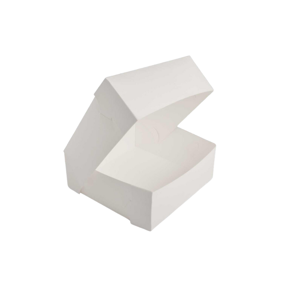 White Premium Cake Box 8x8x4"