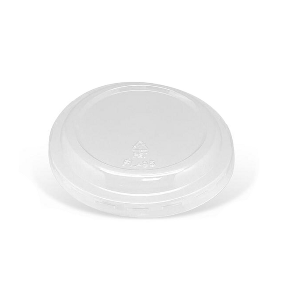 Clear PET No Hole Flat Lid (⌀95mm)