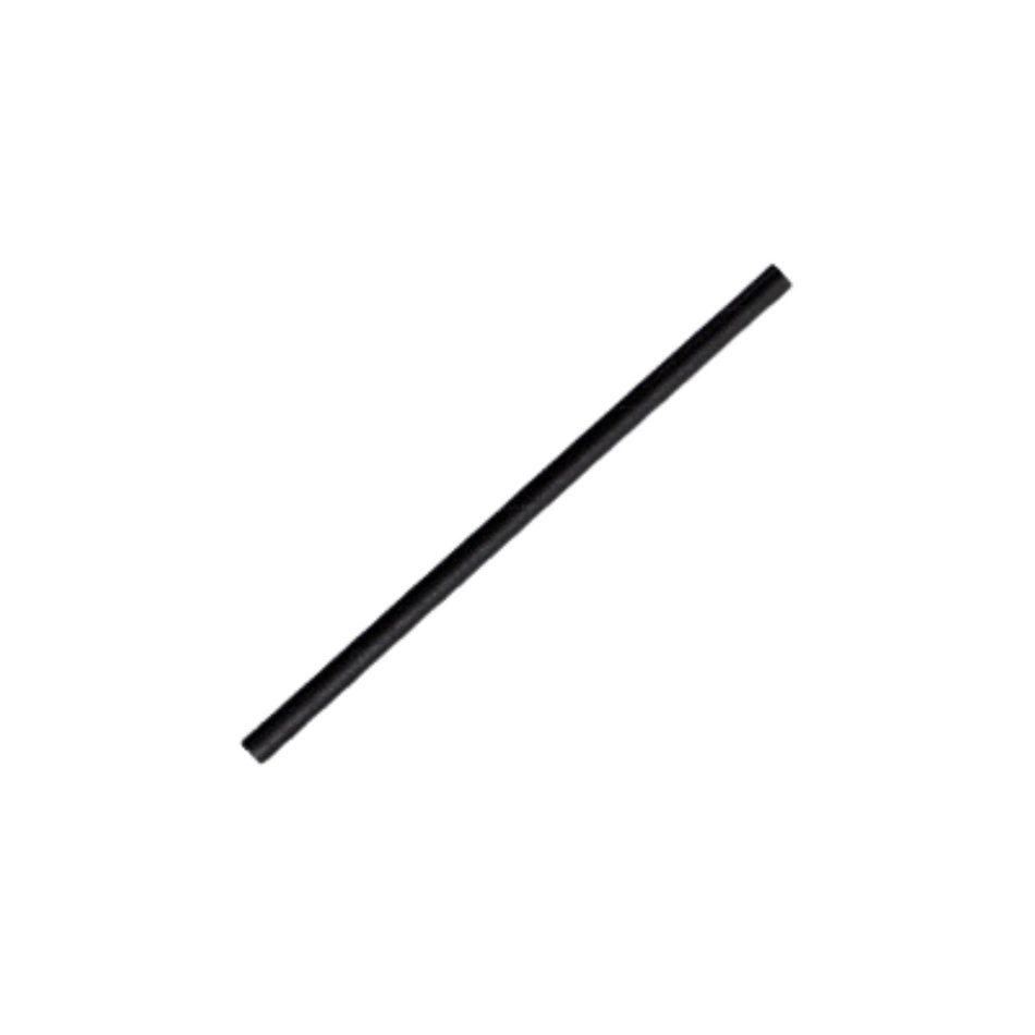 Cocktail Black 120x5.5mm Paper Straw