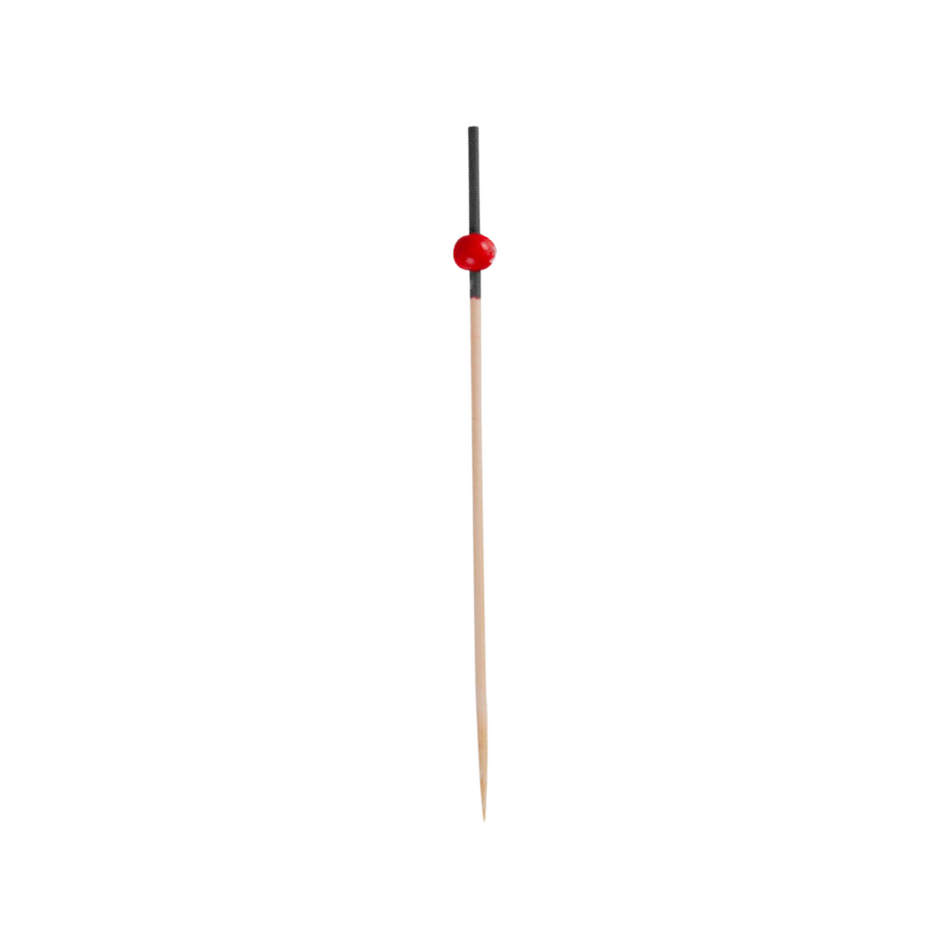 Red Pearl Bead Cocktail Picks 120mm