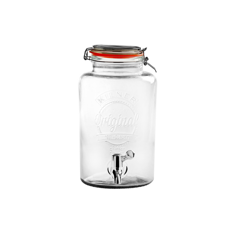 Kilner Round Clip Top 5L Drink Dispenser