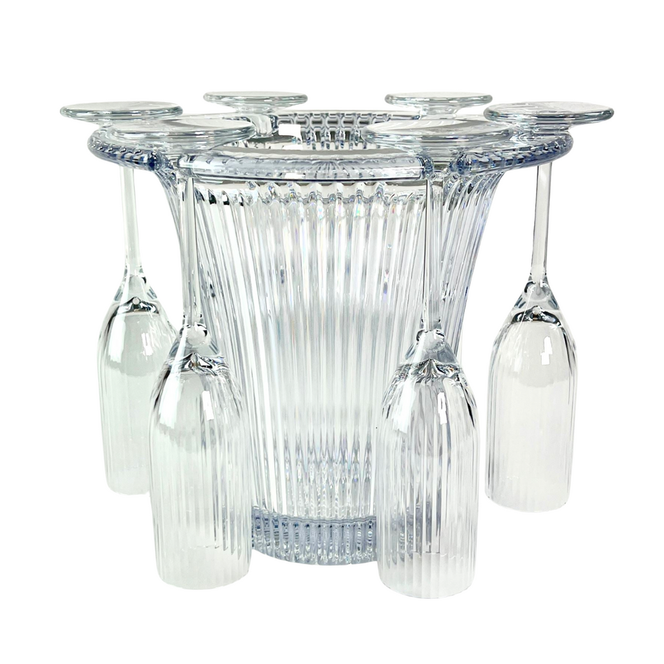 Polycarbonate Champagne Bucket & Glasses Set