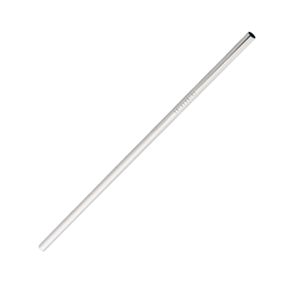 Metal 215x6mm Straw