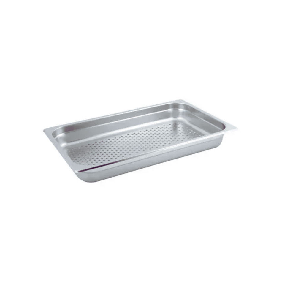 Stainless Steel 1/1 Perforated 100mm Steam Pan