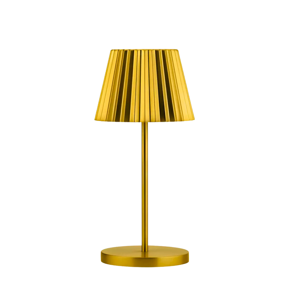 Dominica Gold 260mm Cordless LED Table Lamp