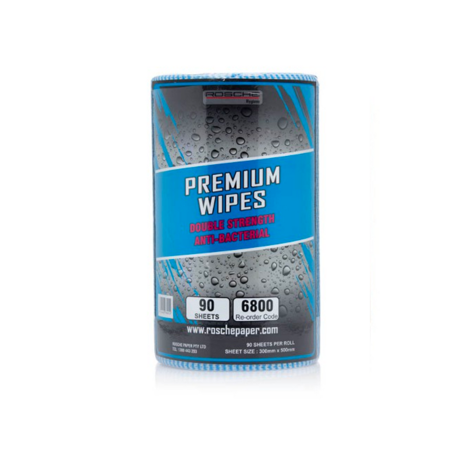 Premium Blue 300x500mm Wipes