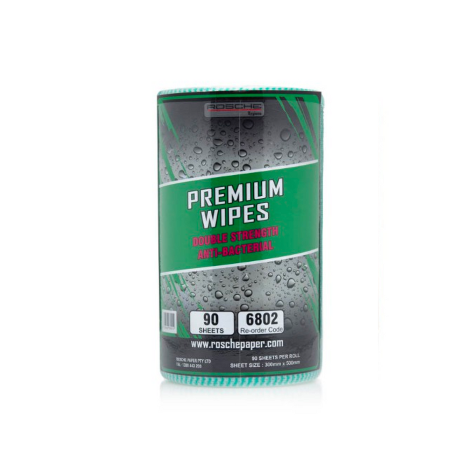 Premium Green 300x500mm Wipes