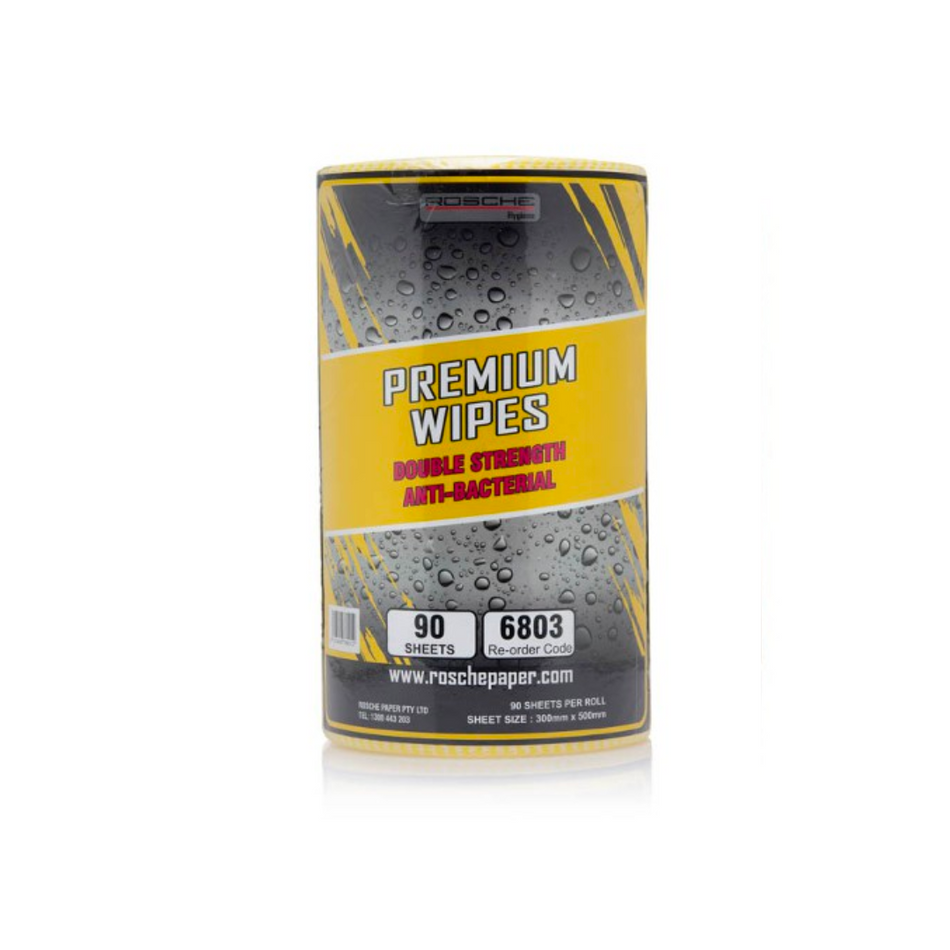 Premium Yellow 300x500mm Wipes