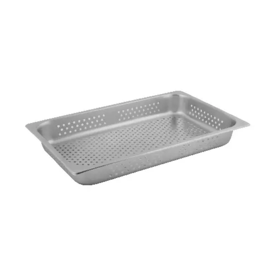 Stainless Steel 1/1 Perforated Steam Pan 530x325x60mm