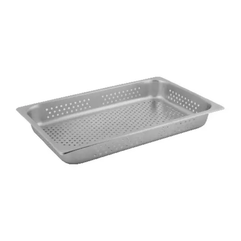 Stainless Steel 1/1 Perforated Steam Pan 530x325x90mm