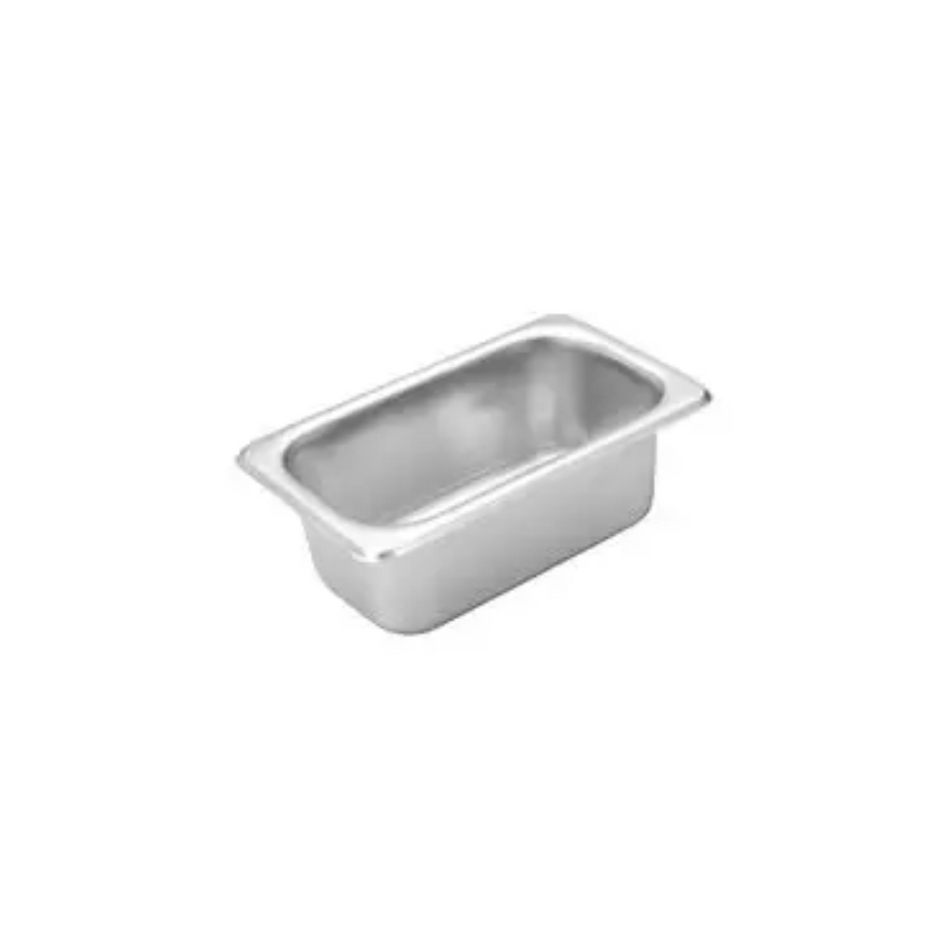 Stainless Steel 1/9 Steam Pan 176x108x65mm