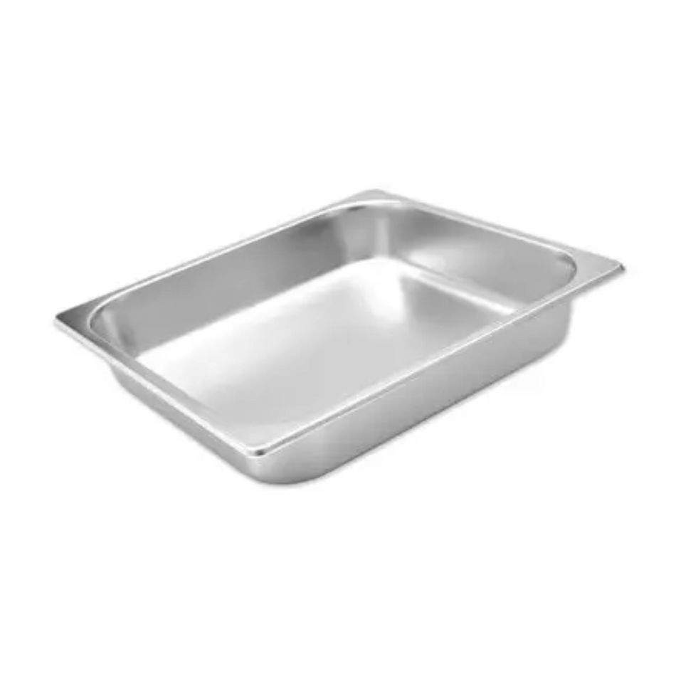 Stainless Steel 2/3 Steam Pan 353x325x100mm