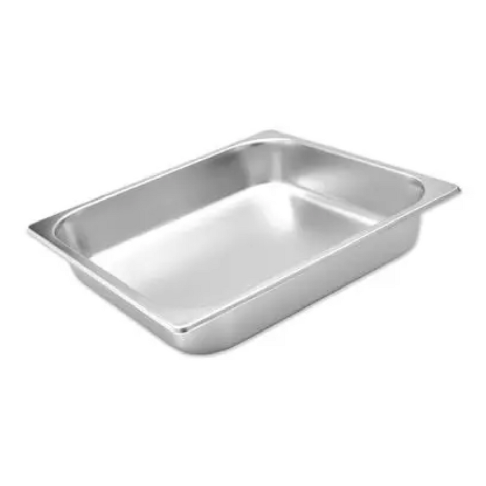 Stainless Steel 2/3 Steam Pan 353x325x150mm