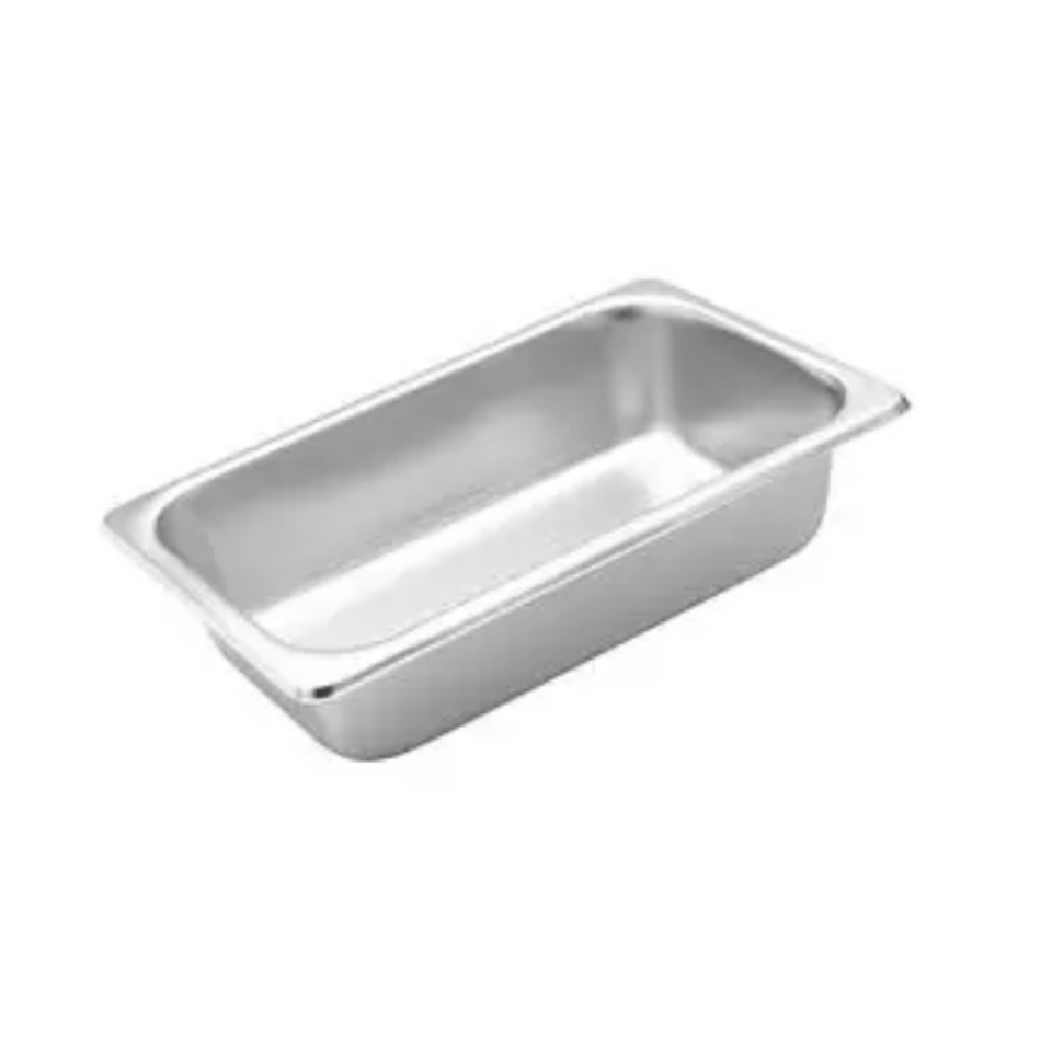 Stainless Steel 1/3 Steam Pan 325x175x150mm