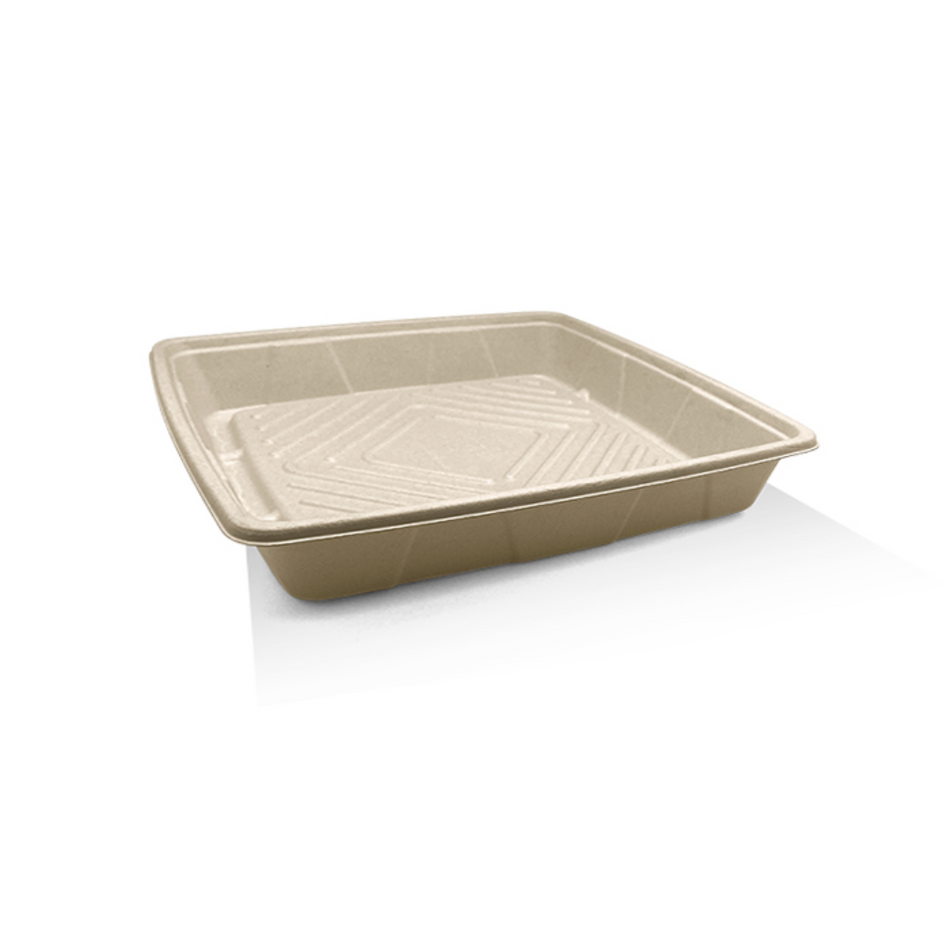 Unbleached 12inch Sugarcane Platter