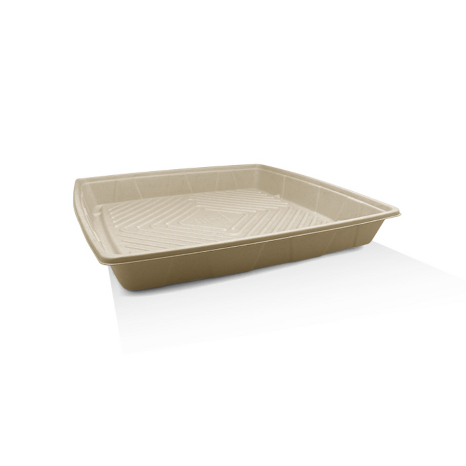 Unbleached 16inch Sugarcane Platter