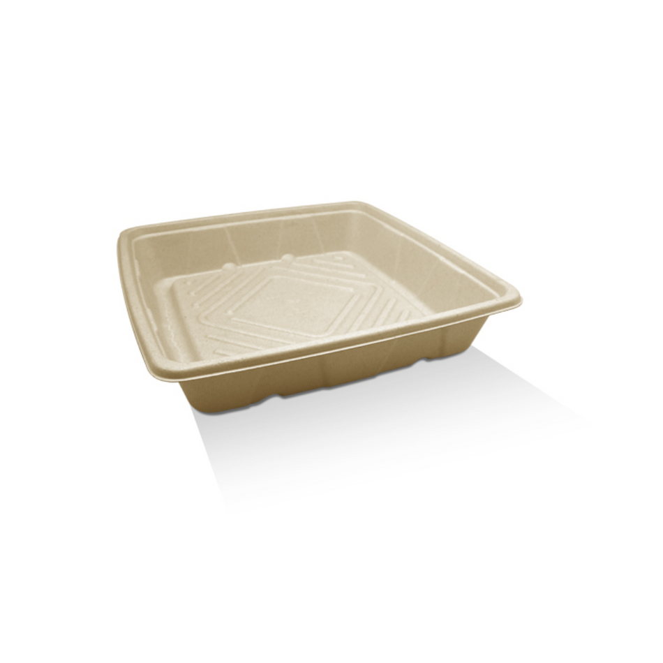 Unbleached 10inch Sugarcane Platter