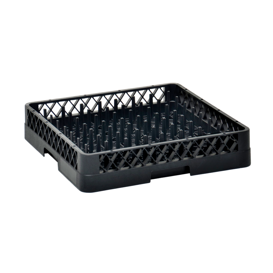 Black Plate & Tray Peg 500mm Dishwasher Basket